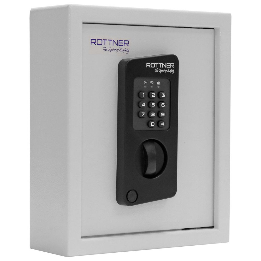 Rottner Key Safe Keytronic 20 Electronic Lock Gray